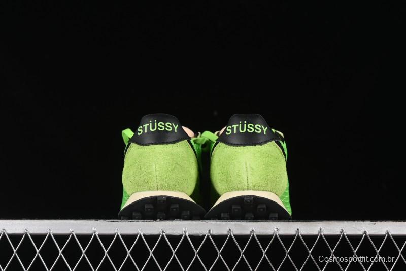 Nike Stussy Roshe Run LD-1000 Comfortable Versatile Non-Slip Durable Waffle Low-Top Casual Running Shoes - FQ5369-300